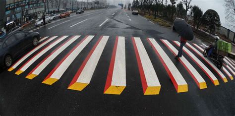 Cities Around The Globe Are Testing 3d Crosswalks To Slow Down Drivers