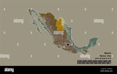 Coahuila Map High Resolution Stock Photography And Images Alamy