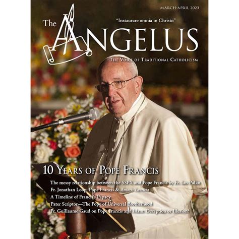 The Angelus Issues Angelus Press