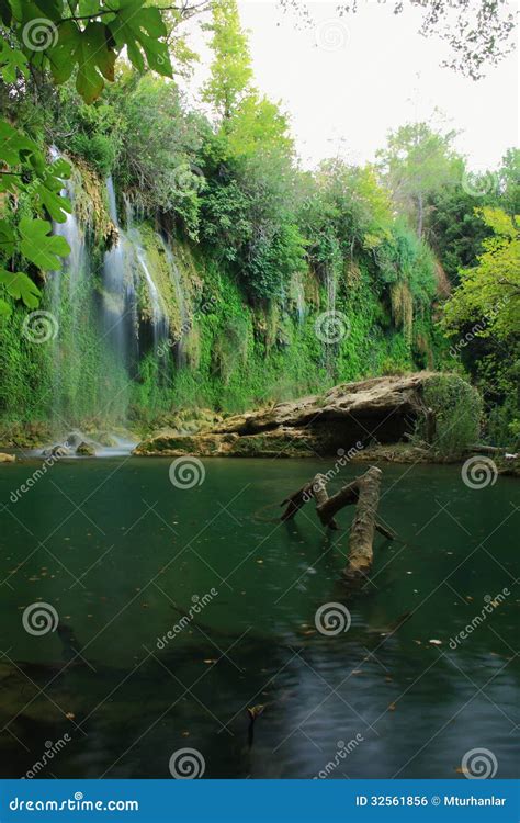 Waterfall View In Kursunlu Antalya Stock Photo Image Of Beauty