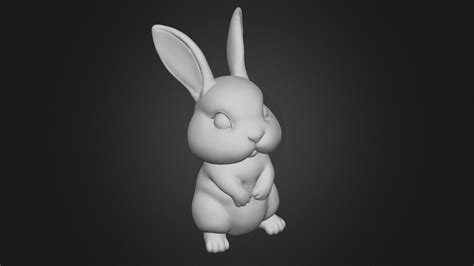 7 trends for bunny rabbit 3d model xanderia mockup