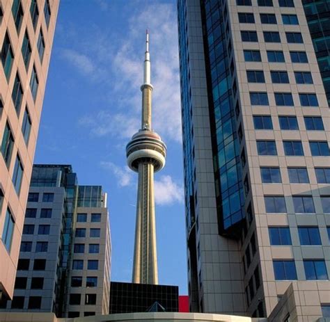 The cn tower, originally named the canadian national tower, is a communications tower used for broadcasting various media, and an observation tower. Cn Tower Höhe / Cn Tower Toronto 112537 Emporis - The cn ...