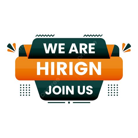 We Are Hiring Join Us Banner Geometrical Shape Join Us We Are Hiring Job Recruitment Png And