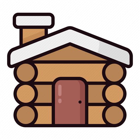 Cabin House Building Home Cottage Winter Icon Download On Iconfinder