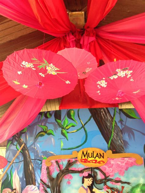 Princess Mulan Birthday Party Ideas Photo 13 Of 14 Catch My Party