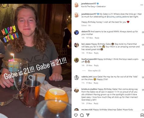 Sister Wives Gabriel Brown Celebrates 21st Birthday Without Kody