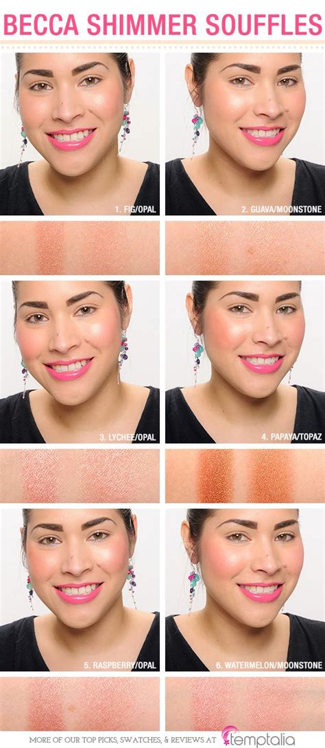 Round Up Becca Beach Tint Shimmer Cheek Souffles Thoughts