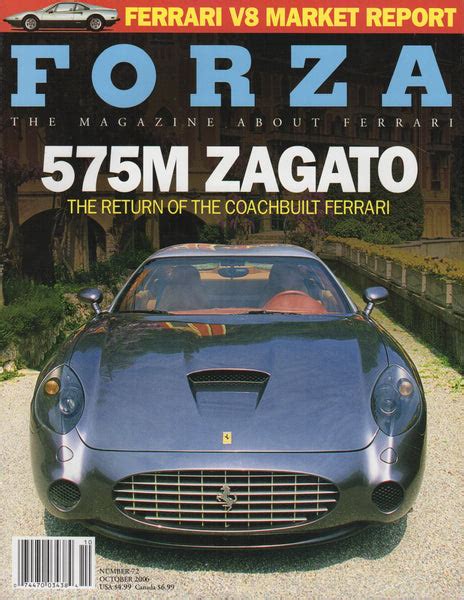 Forza The Magazine About Ferrari 072 Albaco Collectibles