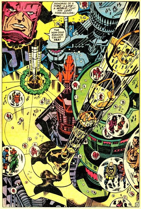 Origin Of Galactus By Jack Kirby In 2022 Jack Kirby Art Jack Kirby