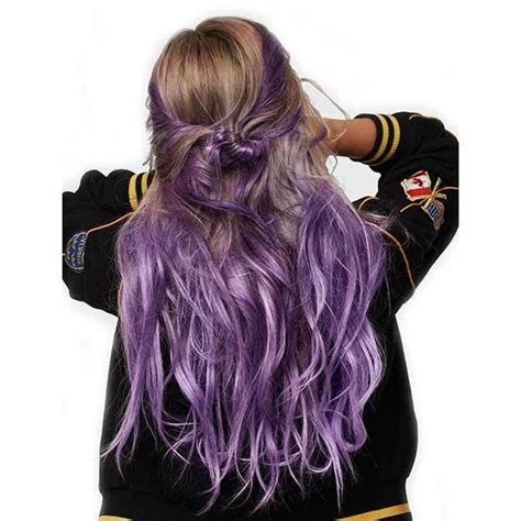 You can try putting clarifying shampoo all through wet hair and. L'Oréal Paris Colorista Washout Purple Hair Colour | Semi ...