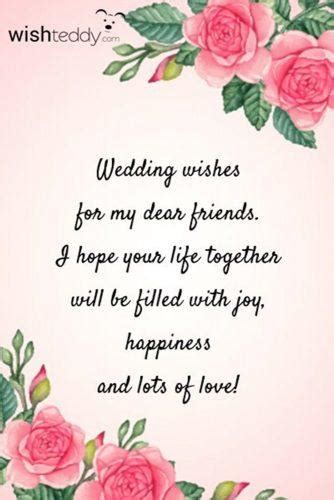 Wedding Wishes Examples Of What To Write In A Wedding Card