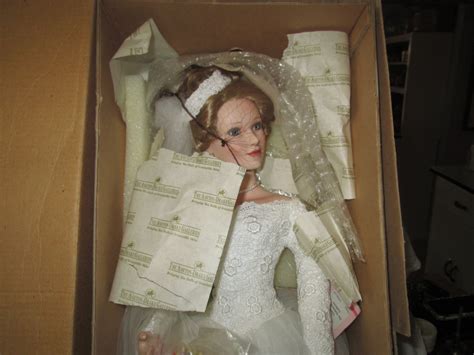 Beautiful Ashton Drake Spring Promise Bridal Wedding Doll In Box With Coa Retired 2000 Porcelain