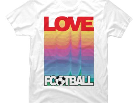 Love Football Buy T Shirt Designs