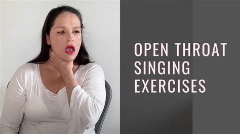How To Sing With An Open Throat My Favorite Exercises