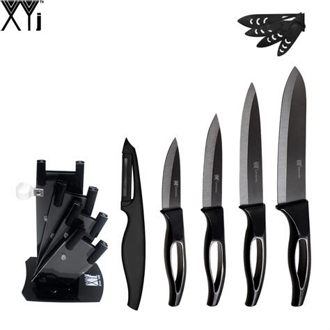 Xyj 3456 Inch Ceramic Knife Non Slip Handle Kitchen Knives Acrylic
