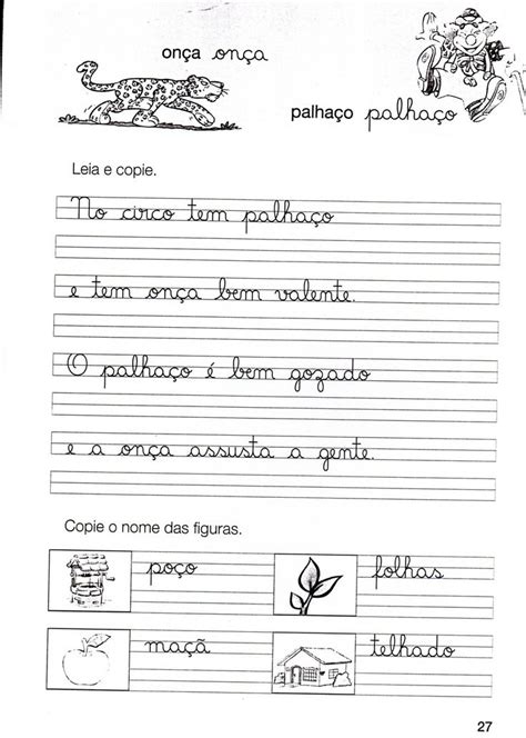 Blog Professor Zezinho Atividades Para A Alfabetiza O Ef