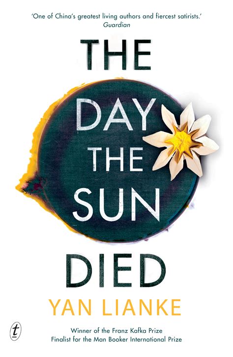 text publishing — the day the sun died book by yan lianke