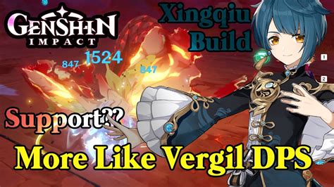 Genshin Impact Xingqiu Free To Play Build Vergil On Genshin Impact