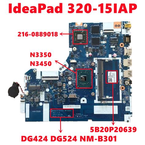 Placa Base 5b20p20639 Para Portátil Lenovo Ideapad 320 15iap Nm B301