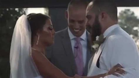 He Never Left My Side Paralyzed Woman Walks Down Aisle For Wedding