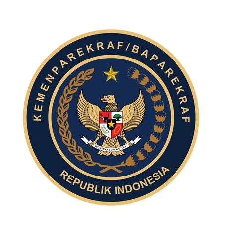 Kemenparekraf Atau Baparekraf Republik Indonesia Logo Kementerian Pariwisata Dan Ekonomi Kreatif