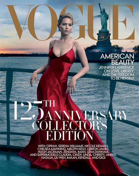 Annie Leibovitz Shoots Jennifer Lawrence For Vogue Photography