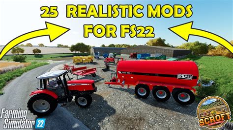 Must Have Realistic Mods For Farming Simulator Pc Only Youtube