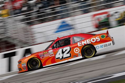 Hard Fought Battle Gives Larson A Top 10 Finish Performance Motor Oil