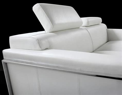 W 78 x d 32 x h 31. Bellinda Modern White Leather Sofa Set | Leather Sofas