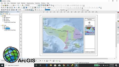Cara Membuat Inset Peta Lokasi Di ArcGIS How To Add Locator Inset