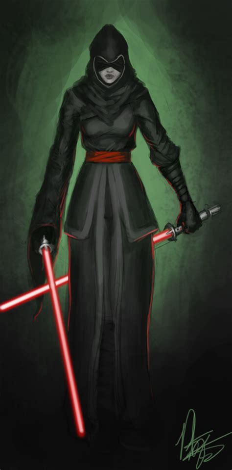 Female Dark Jedi By Peter Ortiz On Deviantart