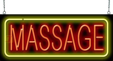 Neon Massage Signs Massage And Spa Neon Signs