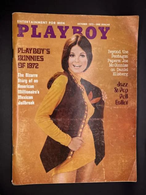 Vintage Playboy Magazine October 1972 600 Picclick
