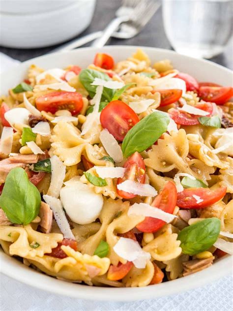 Pasta Salad With Italian Dressing Plated Cravings
