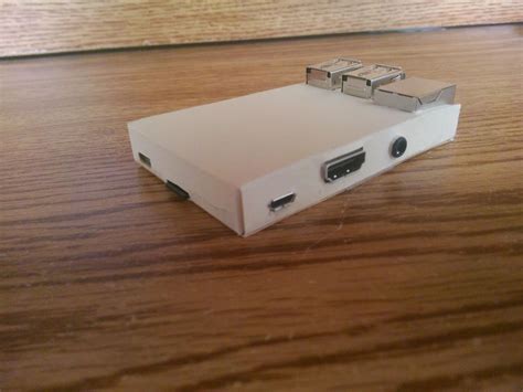 Print Fold Your Own Raspberry Pi B Case Full Selection Of Pi