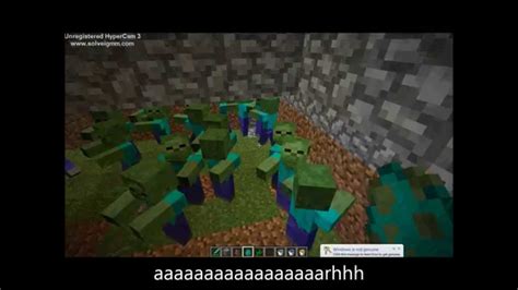 Minecraft Zombies Vs Villagers Epic Youtube