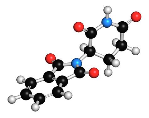 Thalidomide Theratogenic Drug Molecule Photograph By Molekuulscience