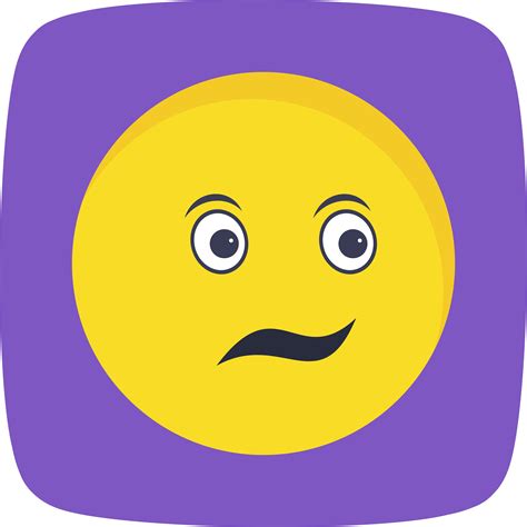 Confused Emoji Vector Icon 378470 Vector Art at Vecteezy