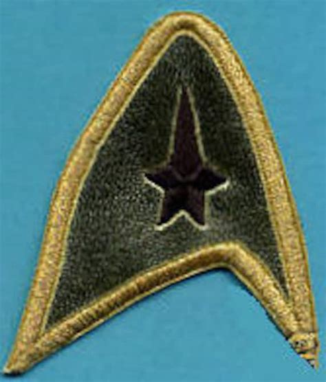Classic Star Trek Tos The Cage Command Insignia Etsy