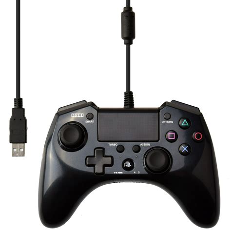 Hori Pad 4 Fps Plus Wired Controller Gamepad Black