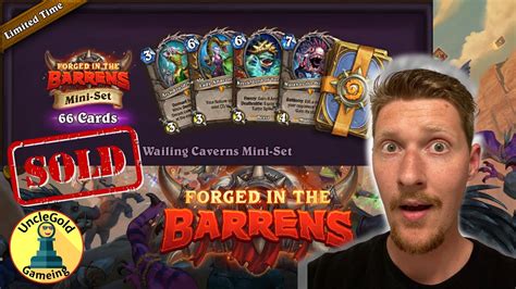 Buying The Hearthstone Wailing Caverns Mini Card Set Youtube