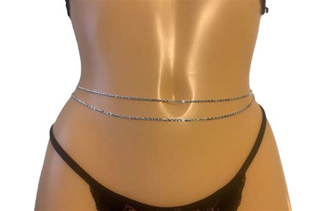 Silver Gold Waist Chain Body Chain Body Jewelry For Women Belly