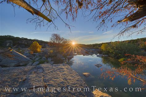 November Sunrise In The Texas Hill Country 2 Pedernales River