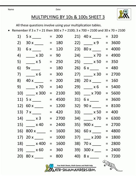 Multiplication Worksheets Ks2 Printable Lexias Blog