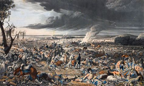 Battlefield After The Battle Of Waterloo On 18th June 1815 Battle Of