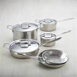 Photos of All-clad D5 Stainless-steel 10-piece Cookware Set