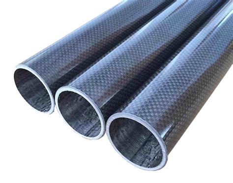 100 3K Real Carbon Fiber Tubes T300 Carbon Tube Matte Plain Carbon