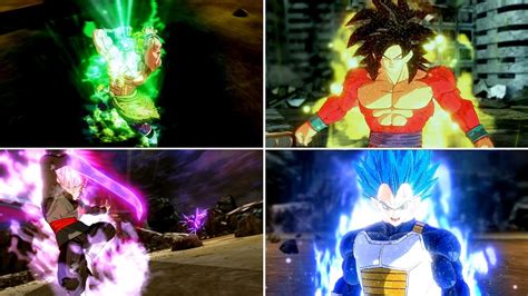 New Aura Ssj 2 3 4 Ssb Ssbk Ssr Fpssj Dragon Ball Xenoverse 2 Mods