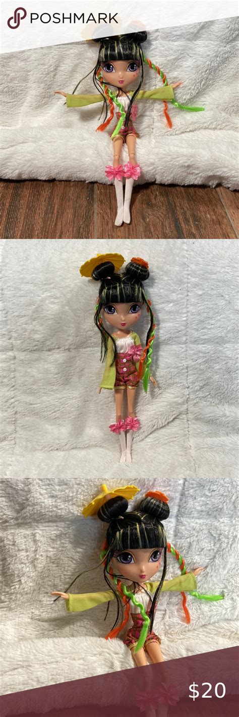 Tylie Kabuki Cutie La Dee Da Runway Vacay 2010 Sml Doll Articulated Legs Cutie Clothes Design