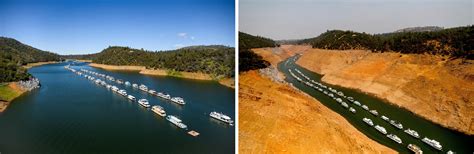California Reservoir Levels In Before After Photos Show Dramatic Rise